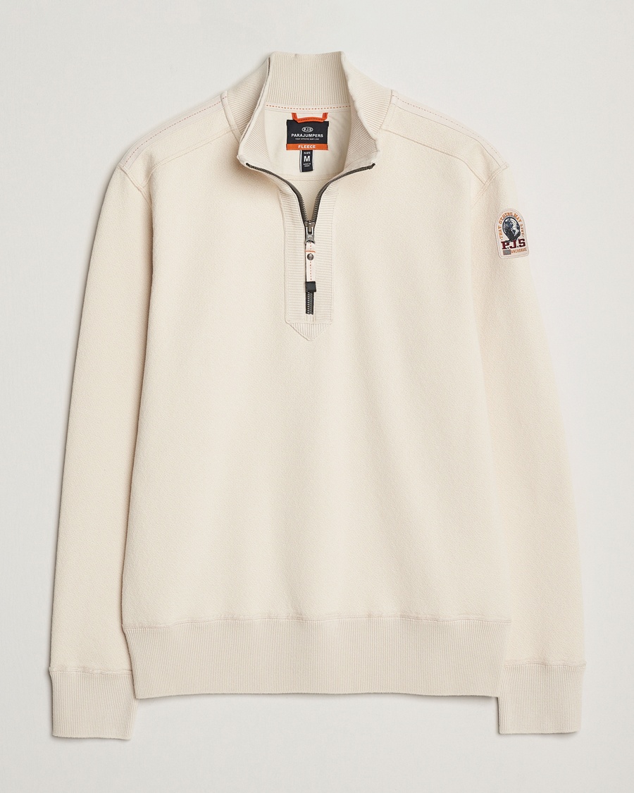 Herre | Half-zip | Parajumpers | Lenard Groundfield Half Zip Antique White