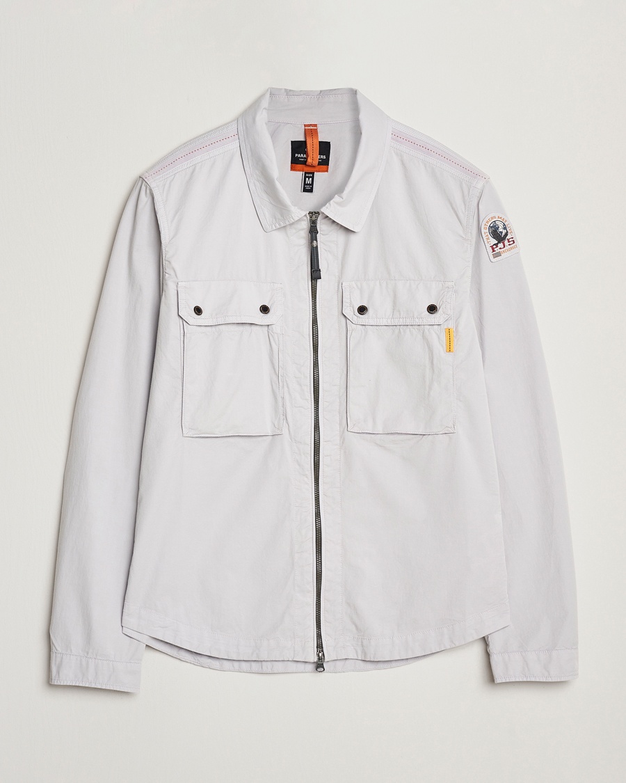 Herre | | Parajumpers | Tel Claimer Overshirt Ghiaccio