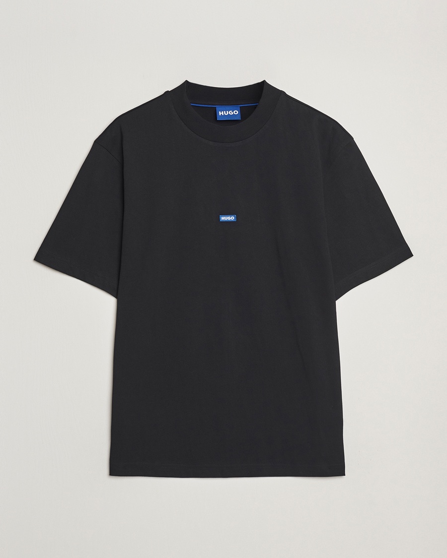 Herre | Kortermede t-shirts | HUGO | Nieros Crew Neck T-Shirt Black