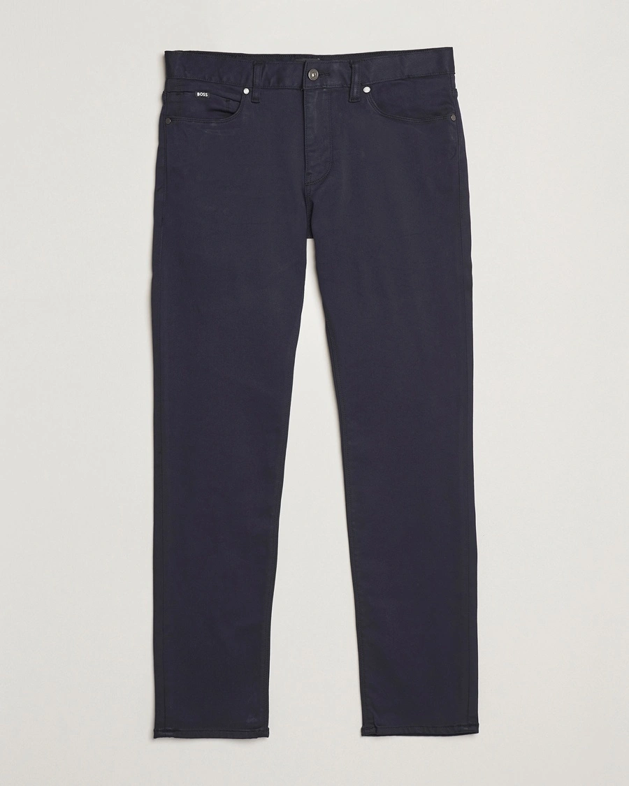 Herre | Klær | BOSS BLACK | Delaware Stretch Jeans Dark Blue