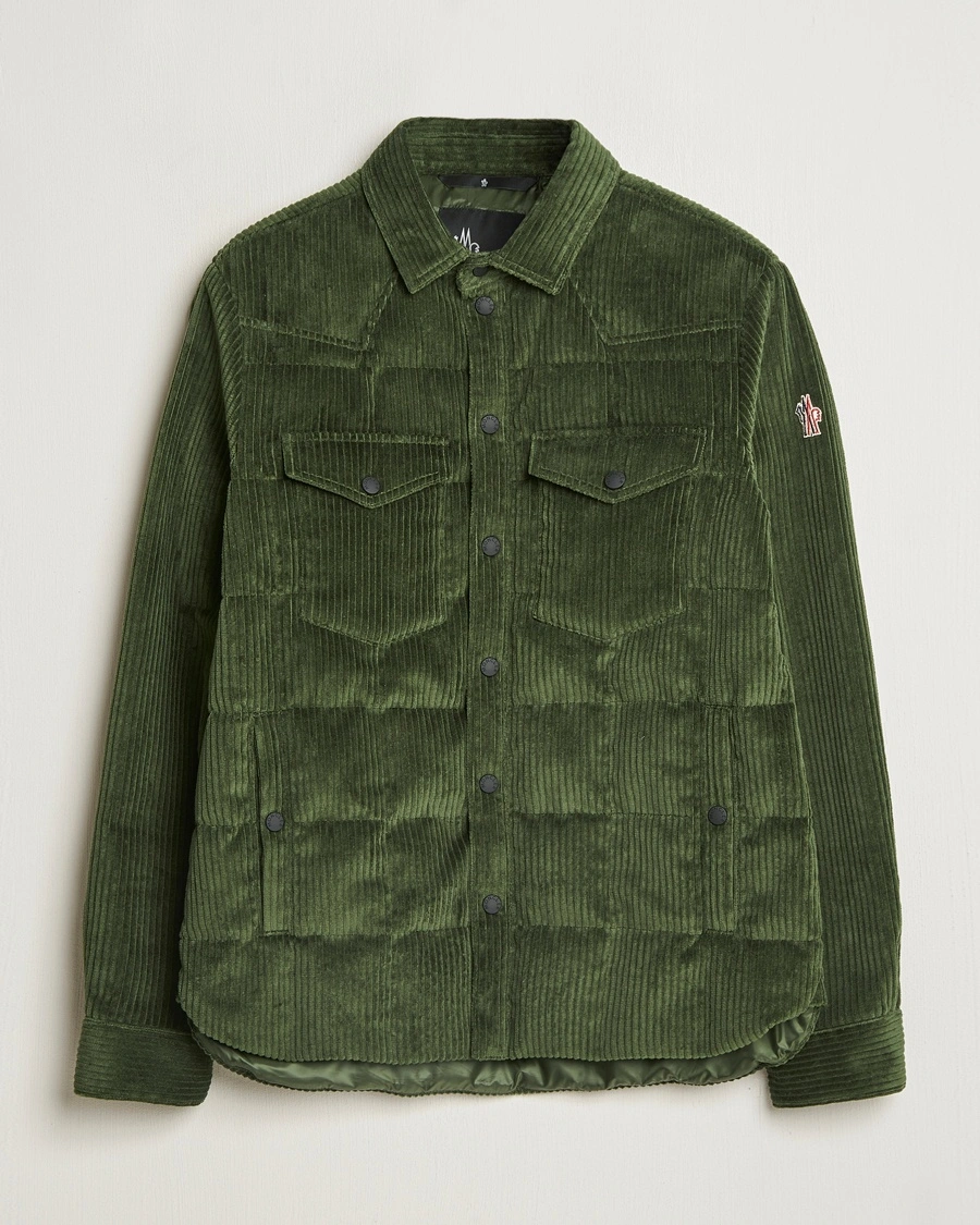 Herre | Moderne jakker | Moncler Grenoble | Gelt Corduroy Shirt Jacket Military