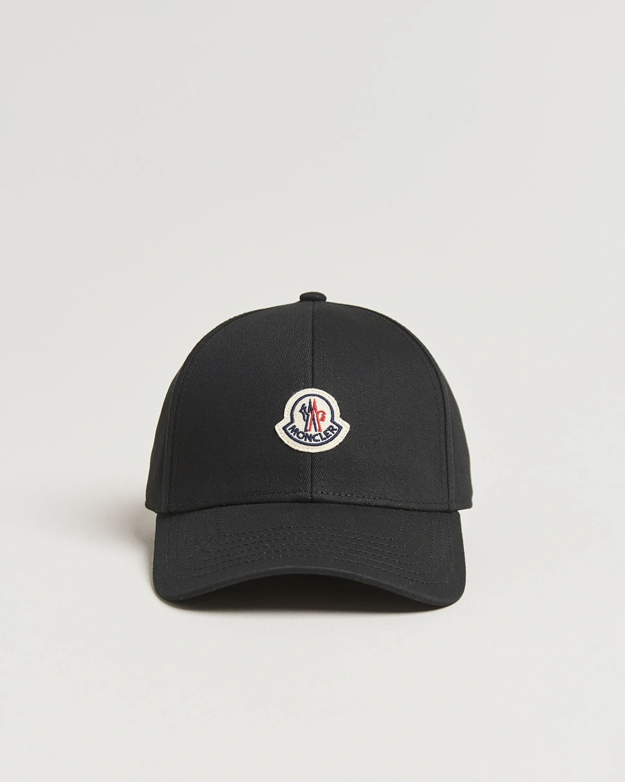 Herre | Hatter og capser | Moncler | Logo Baseball Cap Black