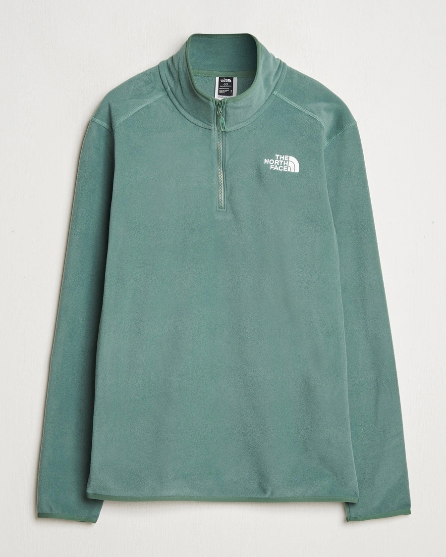 Herre | Gensere | The North Face | Glacier 1/4 Zip Fleece Duck Green