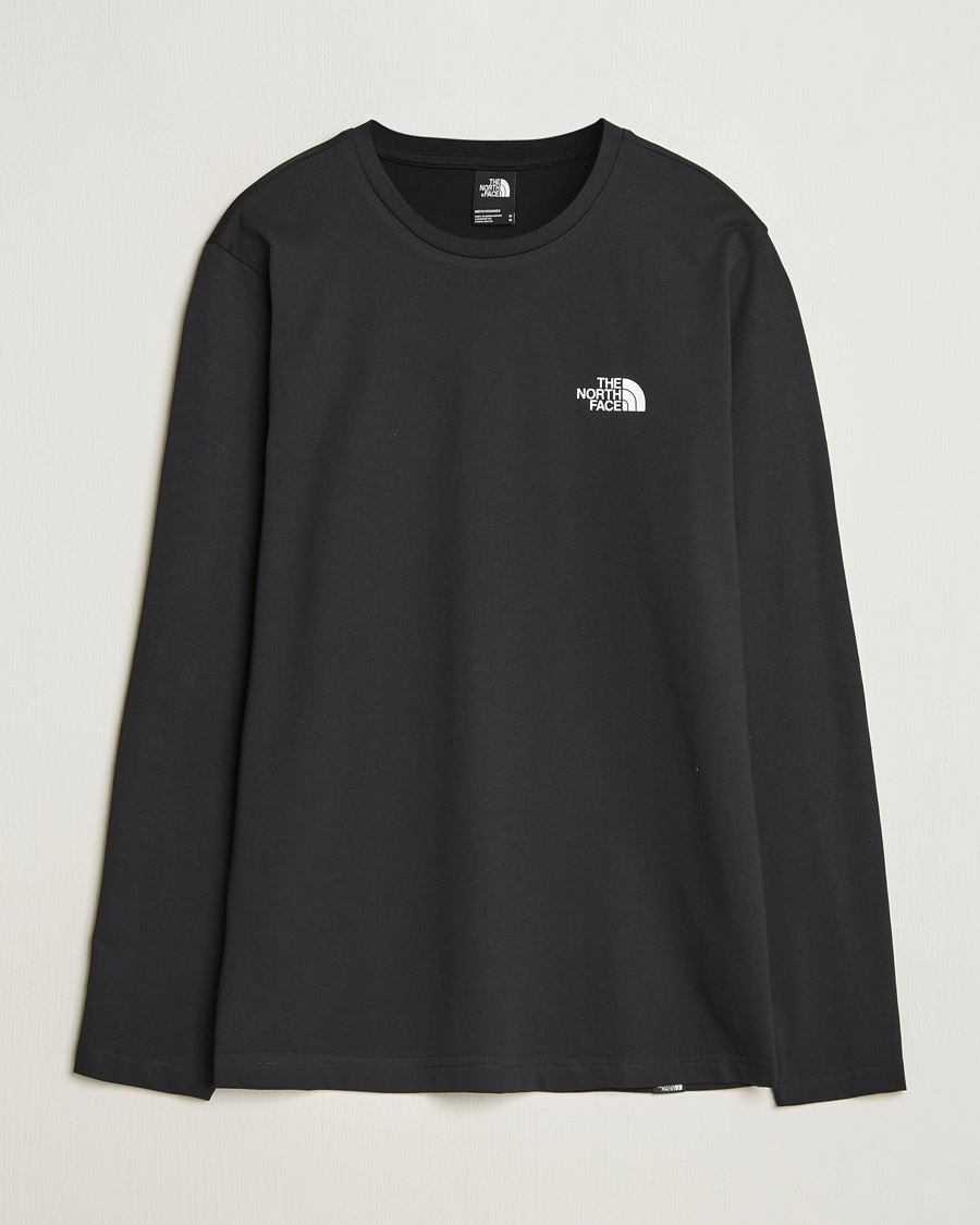 Herre | Tidsbegrenset sesongtilbud | The North Face | Simple Dome Long Sleeve T-Shirt Black