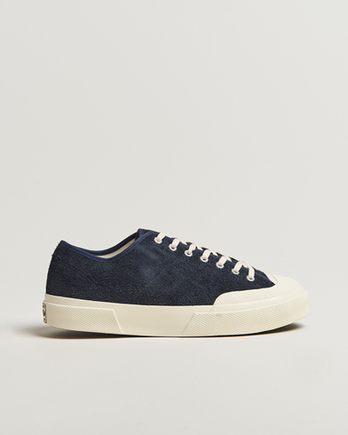 Herre | Nye produktbilder | Superga | 2432 Works Hairy Suede Navy