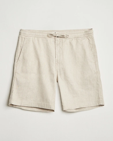 Herre | Linshorts | Morris | Fenix Linen/Cotton Shorts Beige