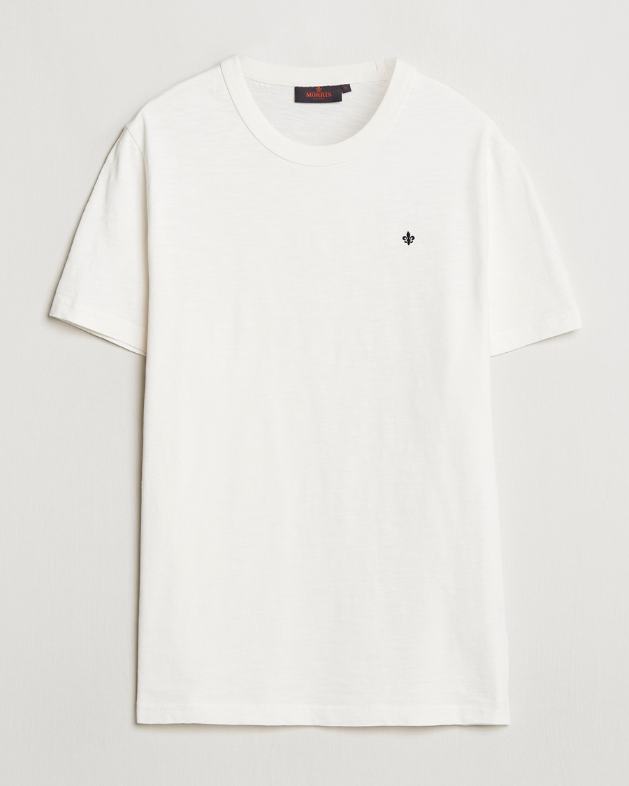 Herre | | Morris | Watson Slub T-Shirt Off White