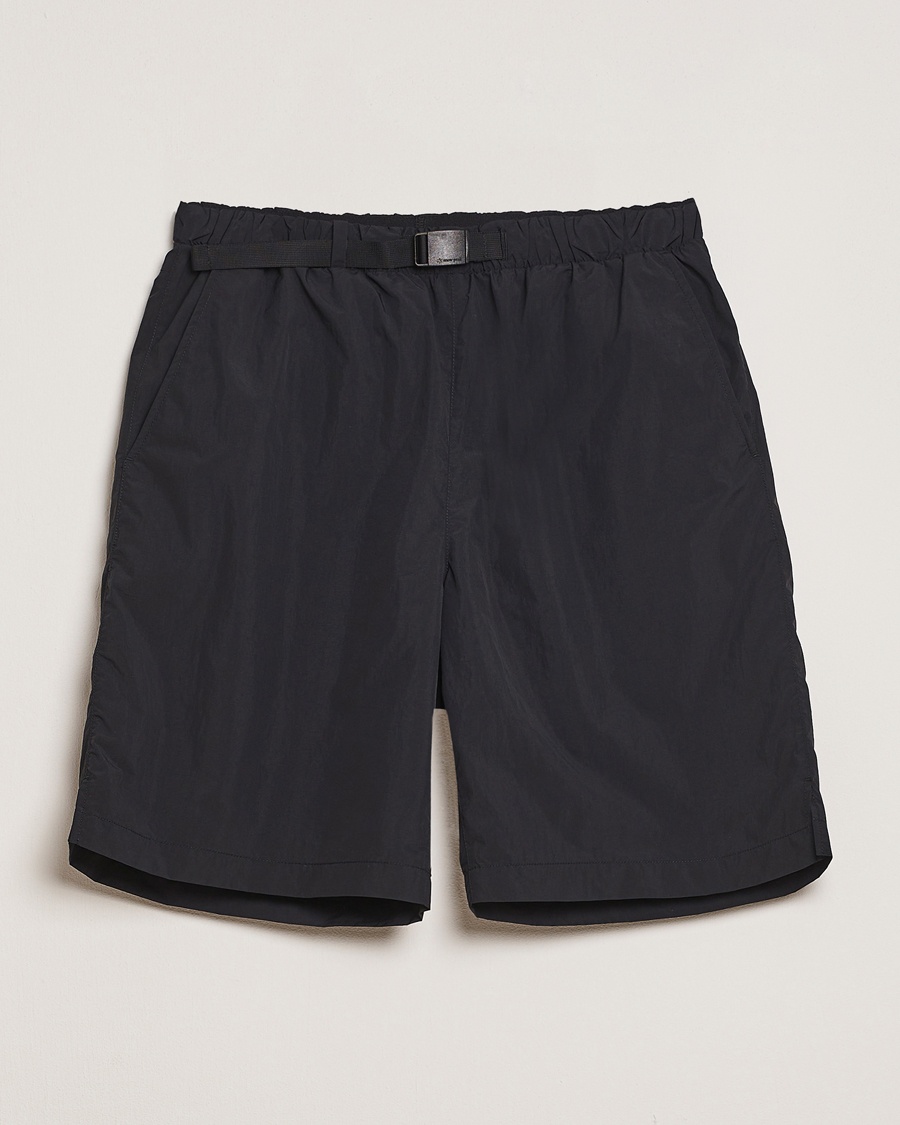 Herre | Cargoshorts | Snow Peak | Nylon Tussah Shorts Black