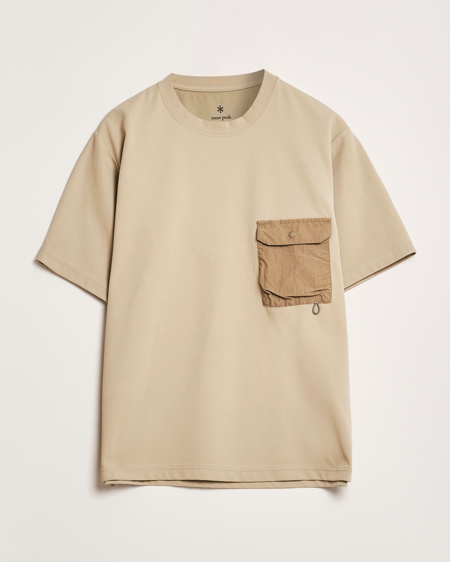 Herre | Active | Snow Peak | Insect Shield T-Shirt Beige