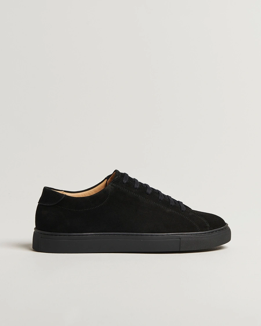 Myrqvist Oaxen Monochrome II Sneaker Black Suede – Svart