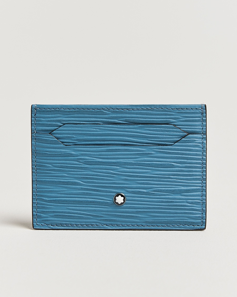 Herre | Assesoarer | Montblanc | 4810 Card Holder 5cc Smokey Blue