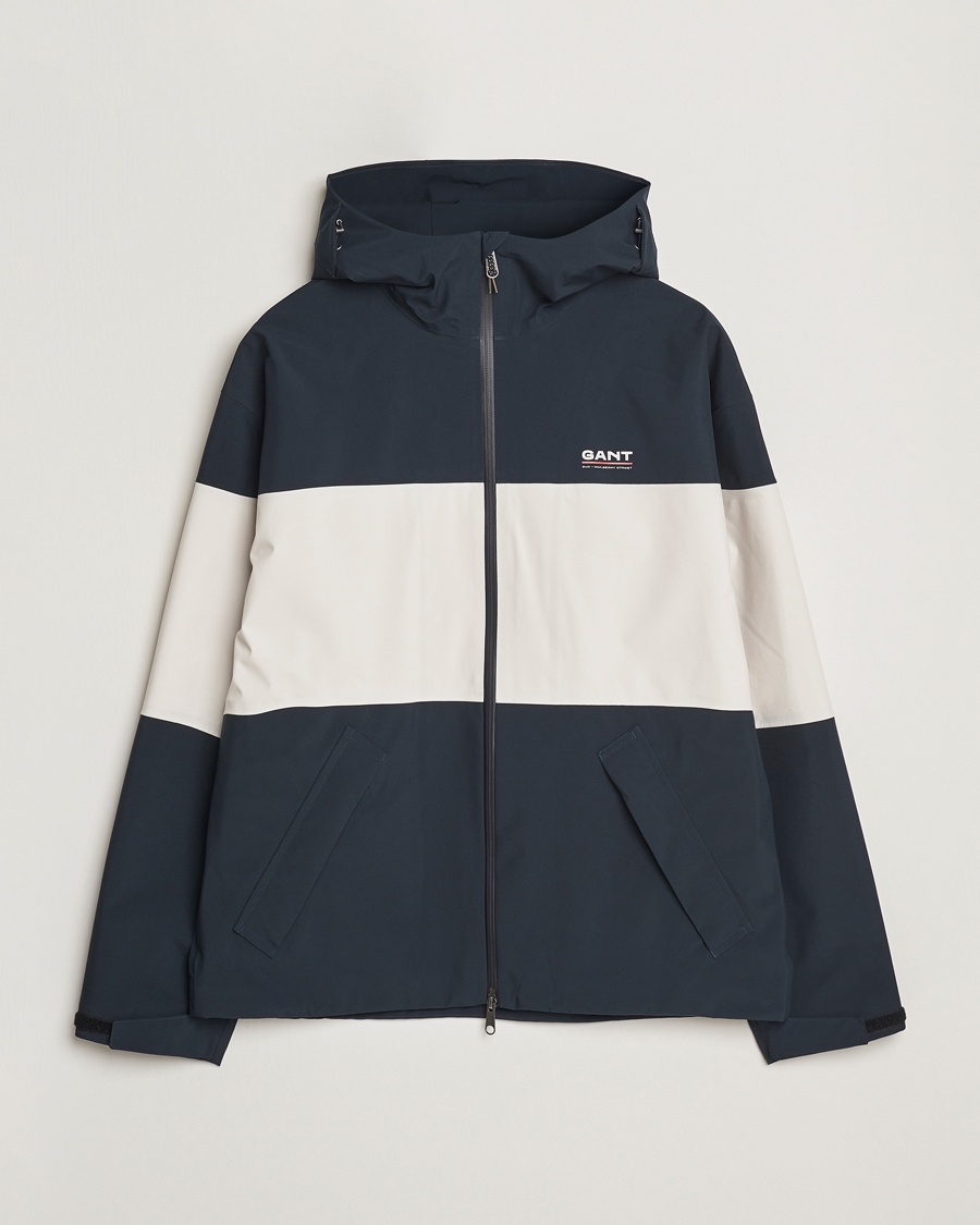 Herre | Klassiske jakker | GANT 240 Mulberry Street | Hooded Sailor Jacket Navy
