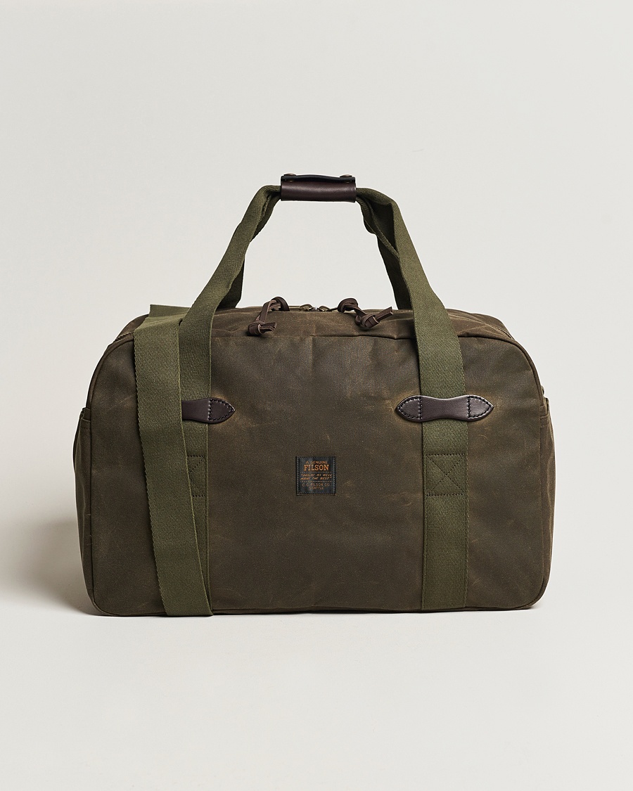 Herre | Assesoarer | Filson | Tin Cloth Medium Duffle Otter Green