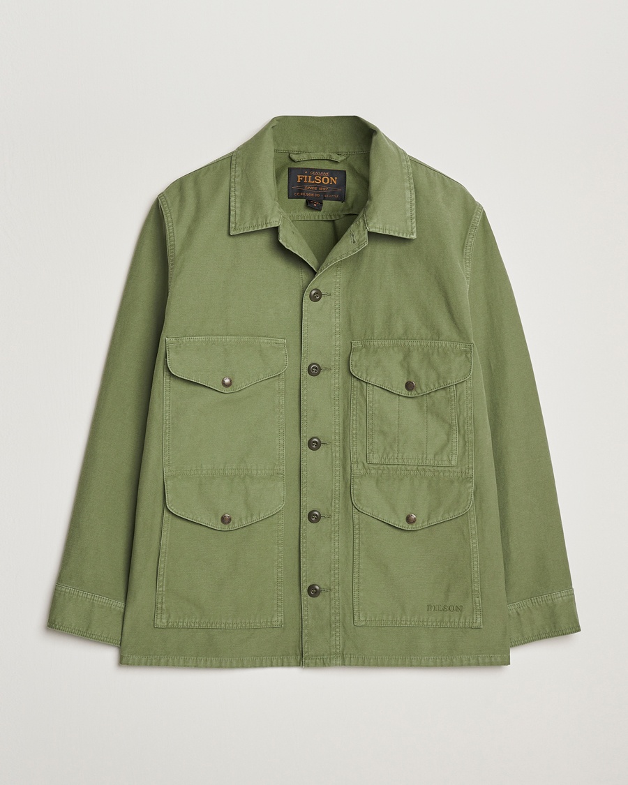 Filson Reverse Sateen Field Cruiser Washed Green – Grønn