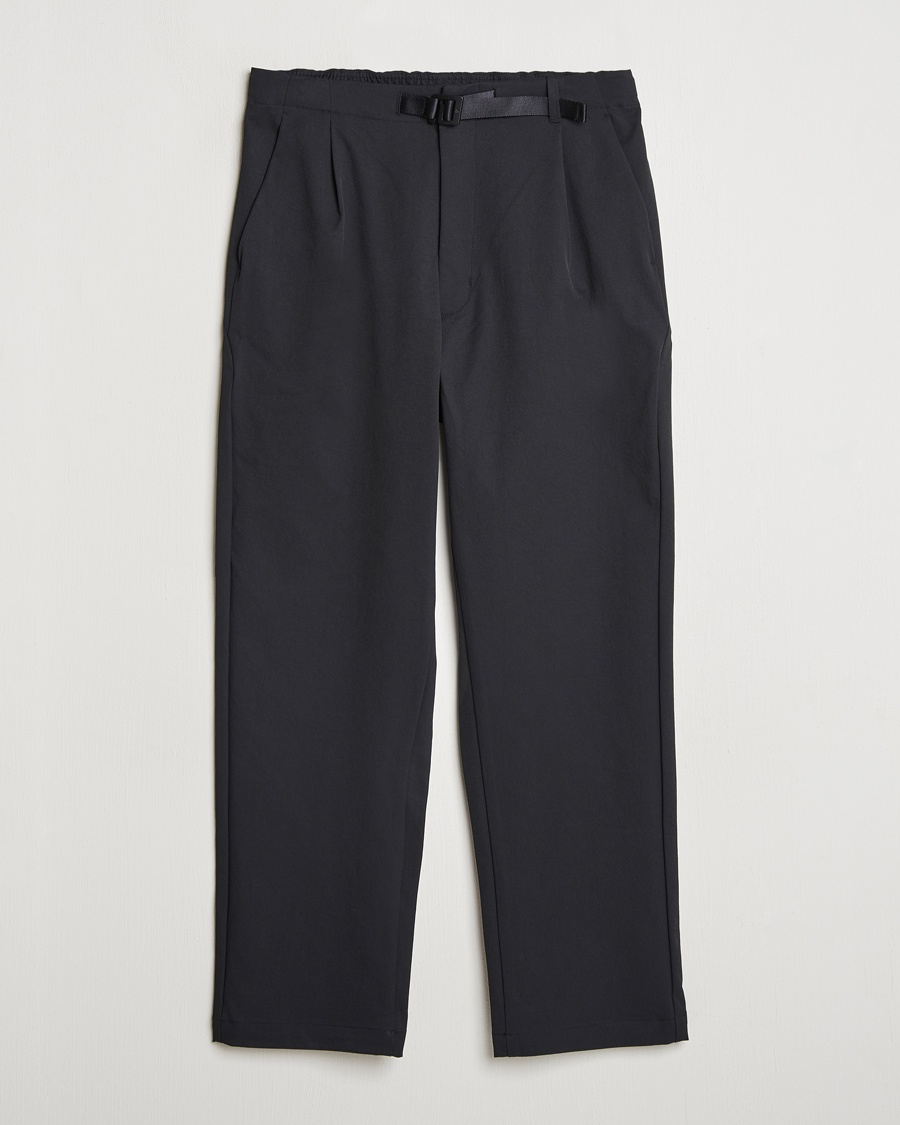 Herre | Bukser | Goldwin | One Tuck Tapered Stretch Pants Black