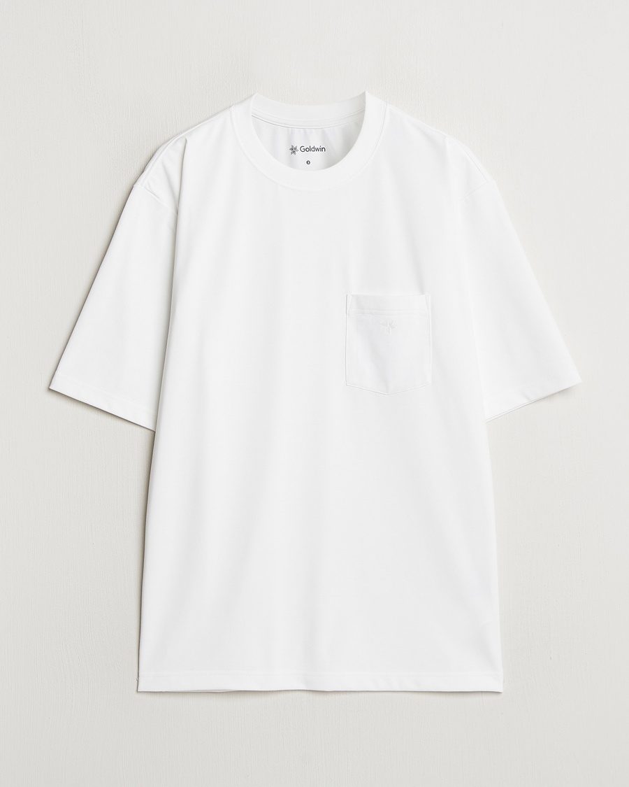 Herre | Klær | Goldwin | Oversize Pocket T-Shirt White
