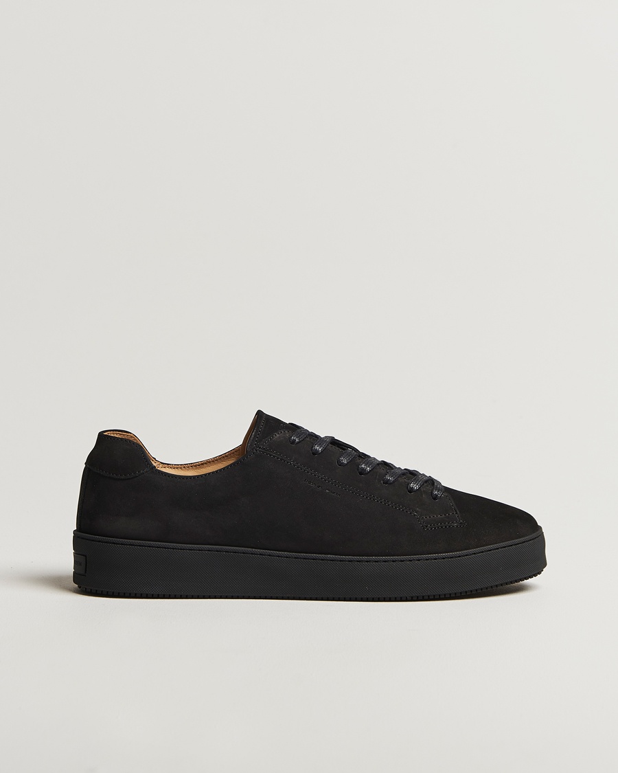 Herre | Sko i mokka | Tiger of Sweden | Salas Suede Sneaker Black