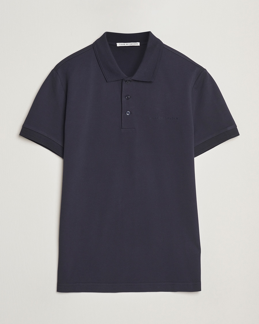 Herre | Kortermet piké | Tiger of Sweden | Darios Polo Light Ink