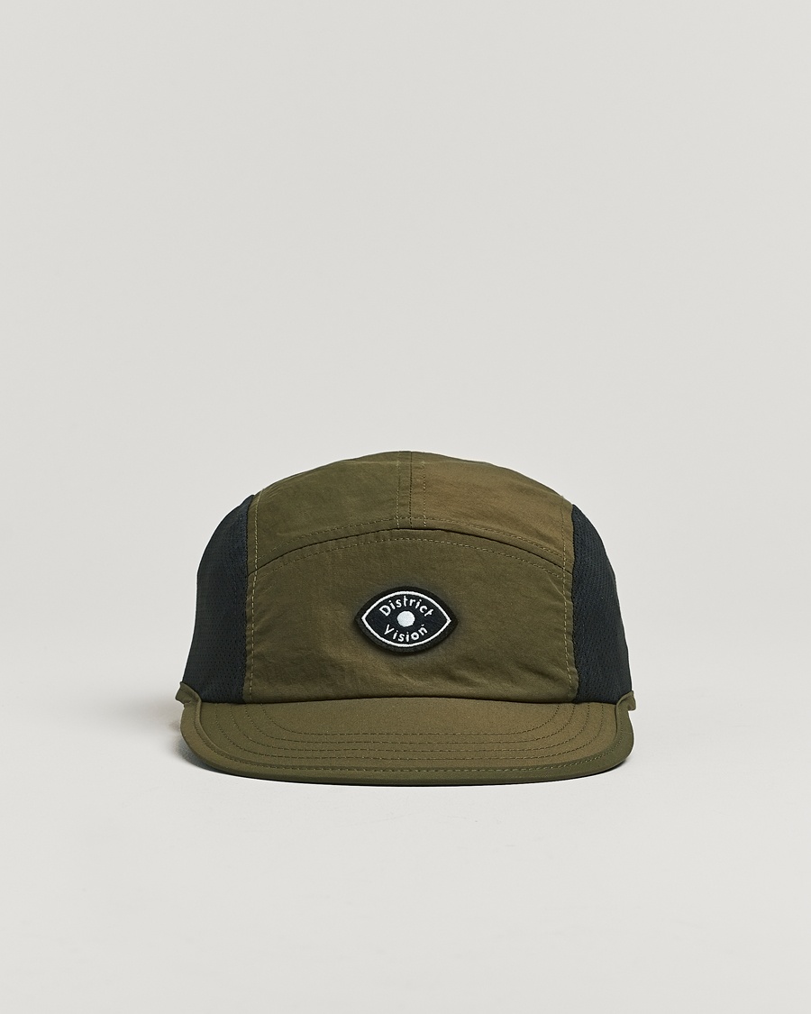 Herre | District Vision | District Vision | Performance Mesh Running Cap Olive