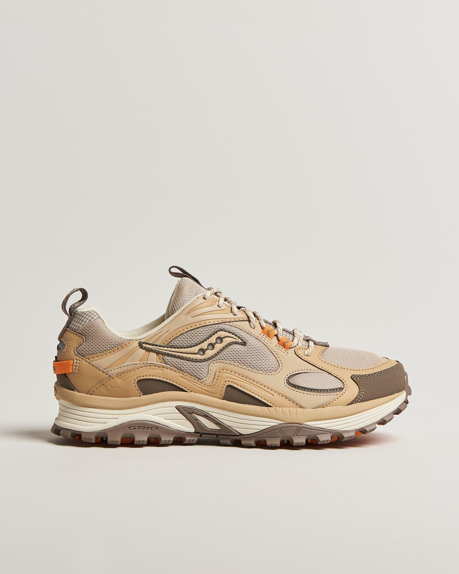 Herre | | Saucony | Grid Aura X Trail Sneaker Whey/Orange