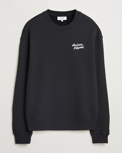 Herre | Klær | Maison Kitsuné | Handwriting Sweatshirt Black