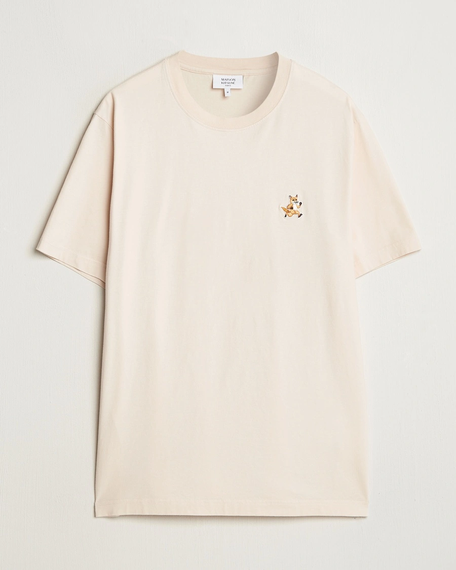 Herre | T-Shirts | Maison Kitsuné | Speedy Fox T-Shirt Warm Stone