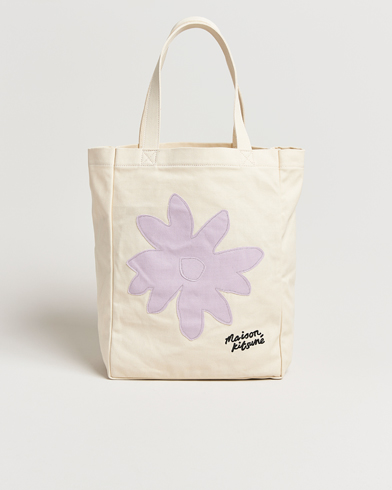 Herre | Vesker | Maison Kitsuné | Daisy Flower Tote Bag Rich Vanilla