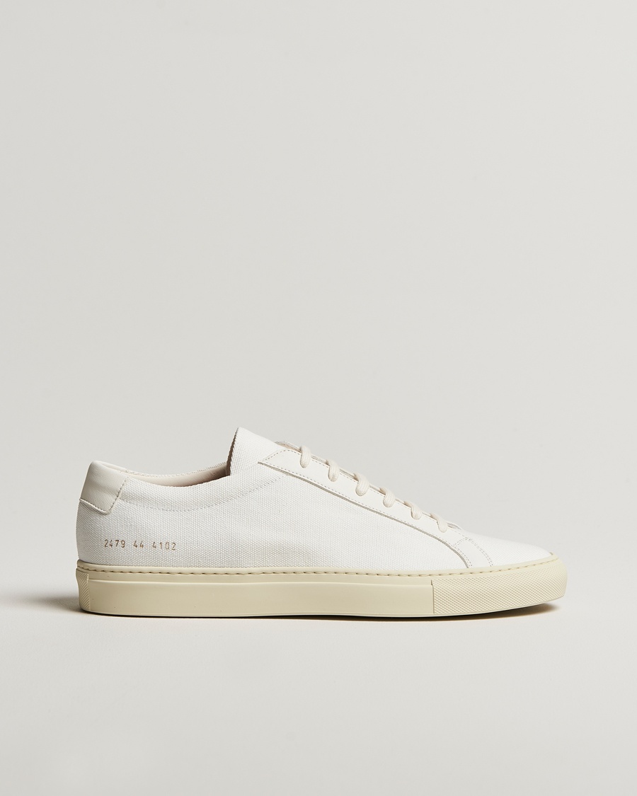 Herre | | Common Projects | Original Achilles Canvas Sneaker Off White
