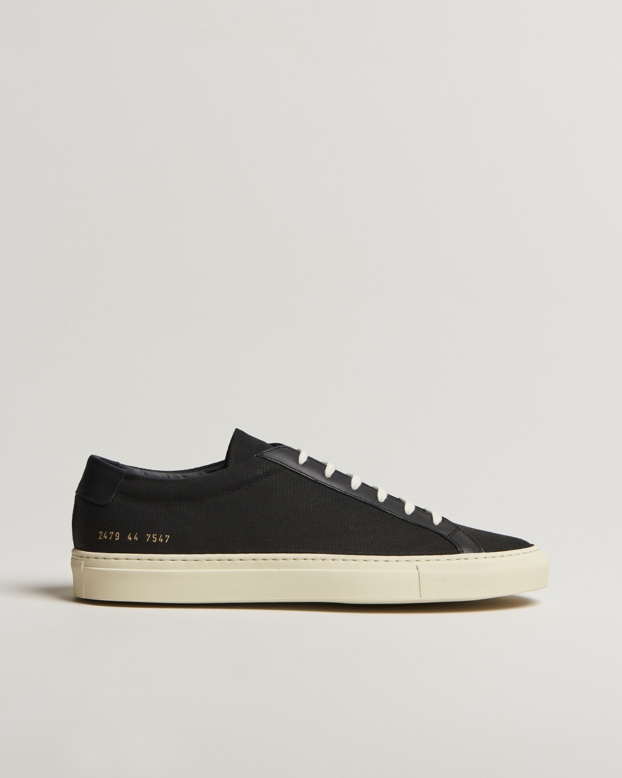 Herre | | Common Projects | Original Achilles Canvas Sneaker Black