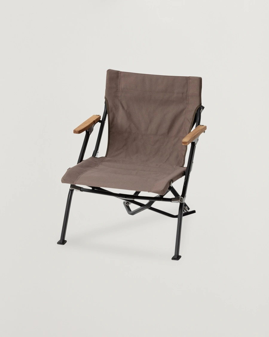 Snow Peak Luxury Low Beach Chair Grey – Brun