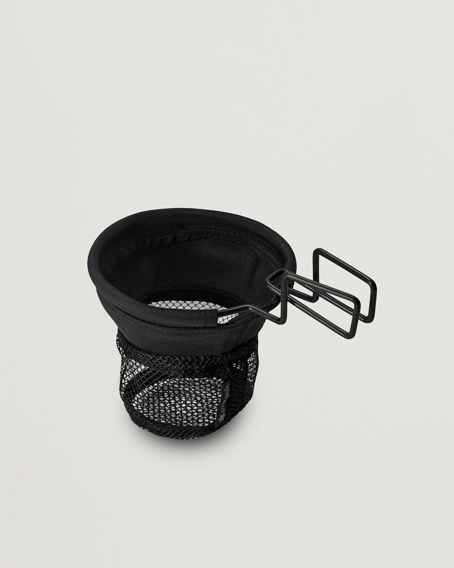 Herre | | Snow Peak | Low Chair Cup Holder Black
