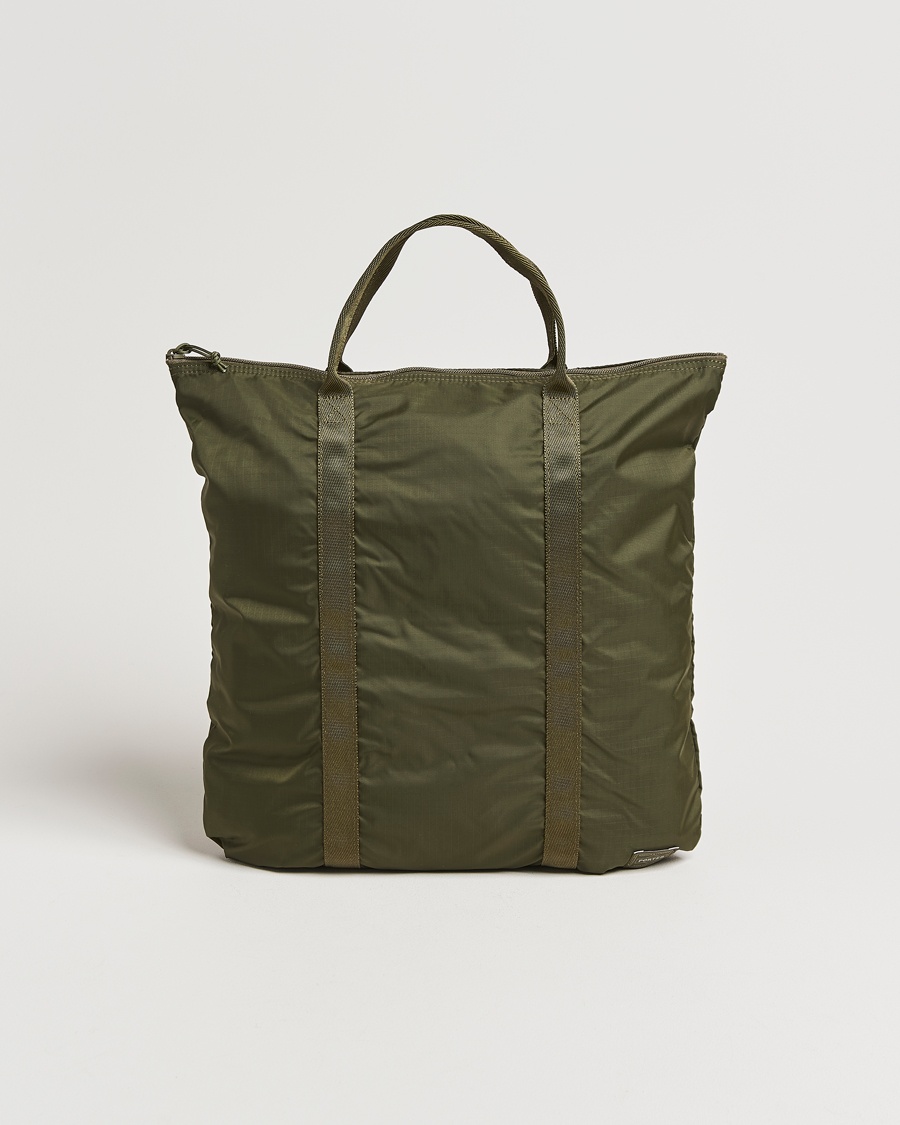 Herre | Porter-Yoshida & Co. | Porter-Yoshida & Co. | Flex 2Way Tote Bag Olive Drab