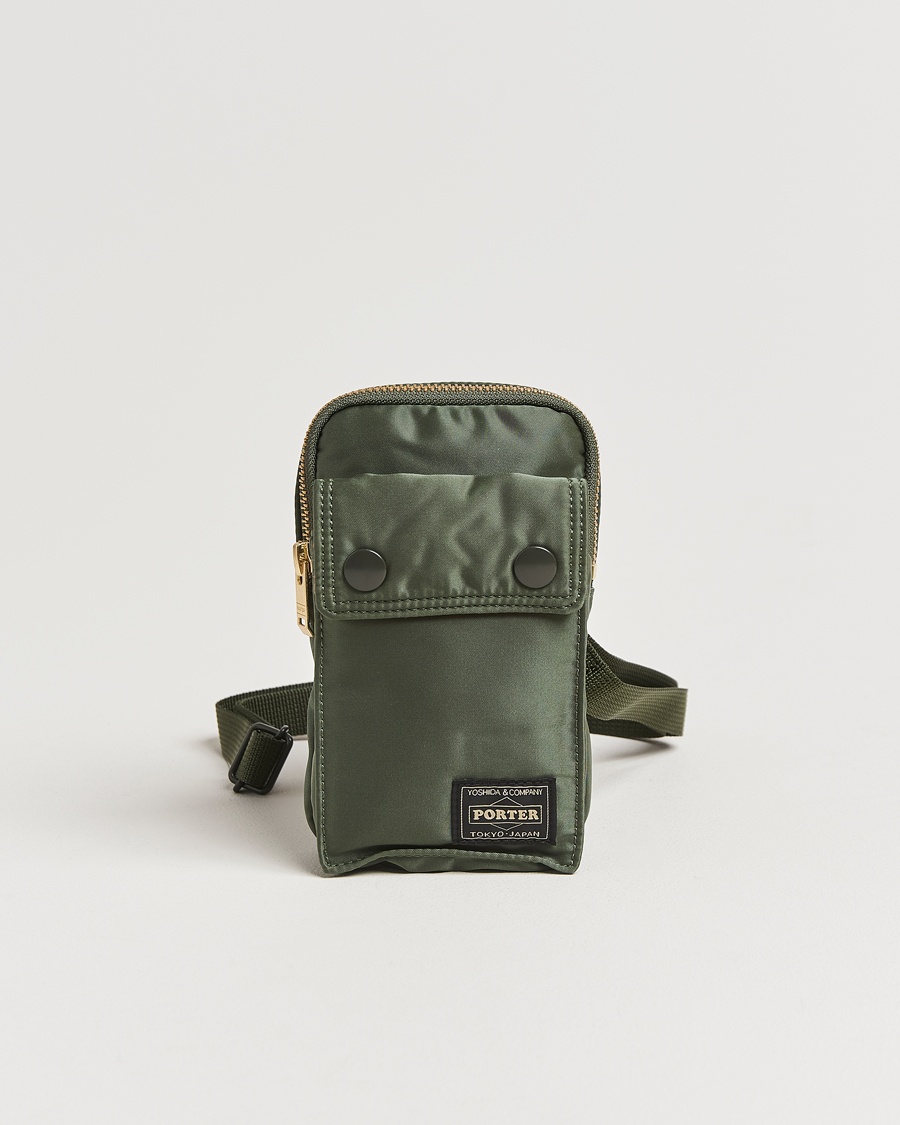 Porter-Yoshida & Co. Tanker Mobile Pouch Sage Green – Grønn