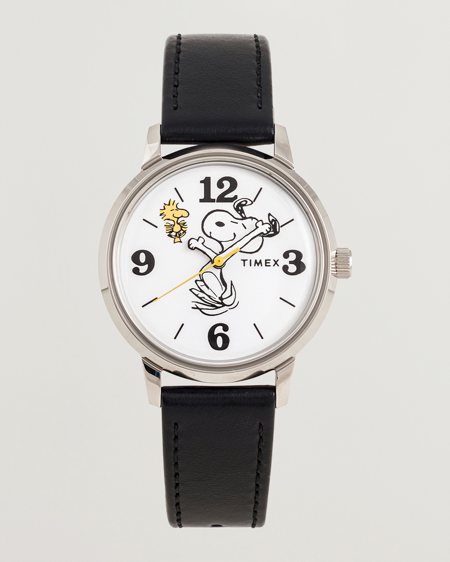 Herre | Skinnrem | Timex | X Peanuts Marlin Quartz Snoopy 38mm White Dial