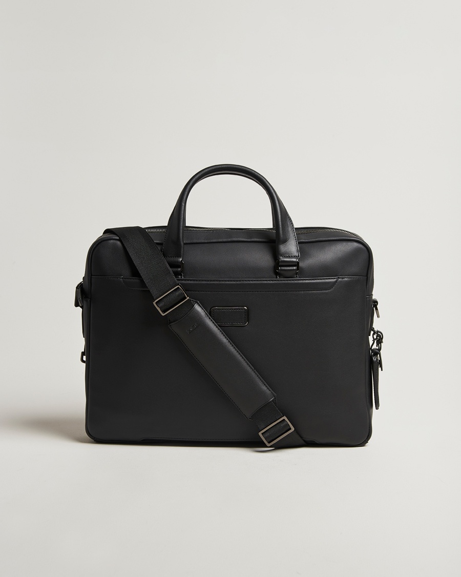 TUMI Harrison Avondale Top Zip Briefcase Black – Svart