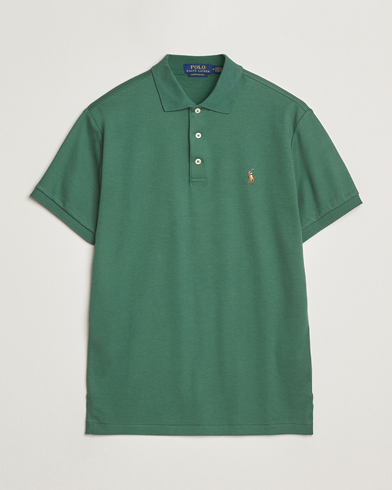 Polo Ralph Lauren Luxury Pima Cotton Polo Washed Forest – Grønn