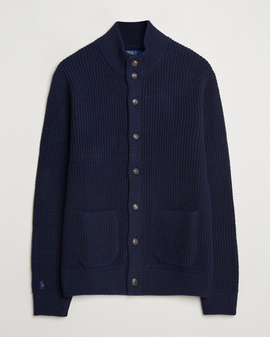 Herre | Business & Beyond | Polo Ralph Lauren | Cotton/Wool Button Cardigan Hunter Navy