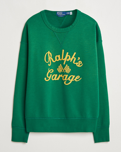 Herre | Business & Beyond - Casual | Polo Ralph Lauren | Ralph's Garage Sweatshirt Tennis Green