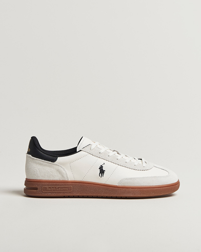 Polo Ralph Lauren Bedford Sneakers White/Black – Hvit