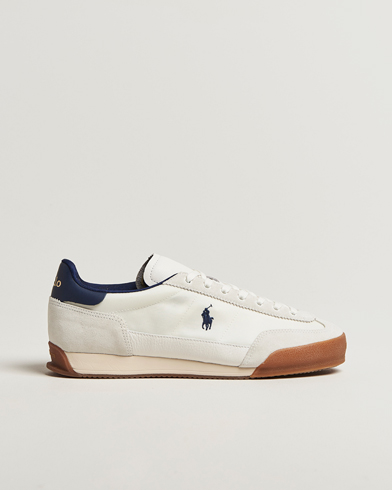 Herre | Nye produktbilder | Polo Ralph Lauren | Hester Sneakers Deckwash White/Navy