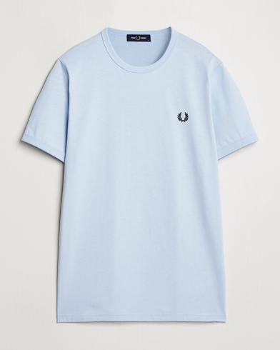 Herre | | Fred Perry | Ringer T-Shirt Light Smoke