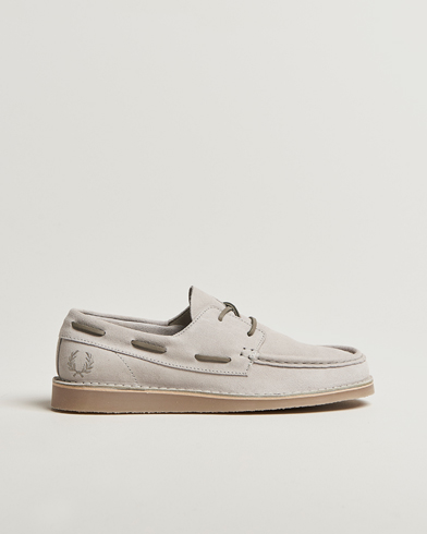 Herre | Nye produktbilder | Fred Perry | Meaden Suede Loafer Light Oyster