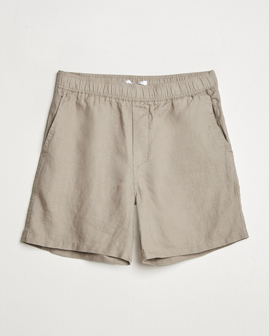 Herre | Business & Beyond - Casual | Samsøe Samsøe | Jabari Linen Drawstring Shorts Greige