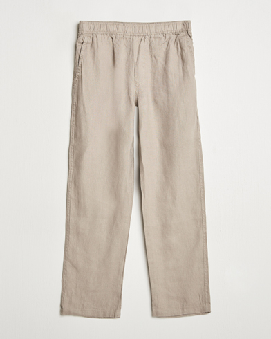 Herre | Business & Beyond - Casual | Samsøe Samsøe | Jabari Linen Drawstring Trousers Greige