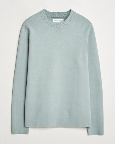 Herre | Business & Beyond - Casual | Samsøe Samsøe | Niklas Crew Neck Sweater Abyss Green