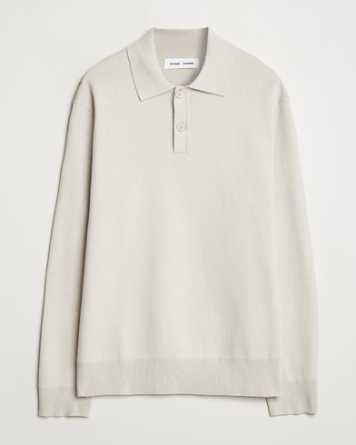 Herre | Strikkede pikéer | Samsøe Samsøe | Nino Knitted Polo Moonstruck