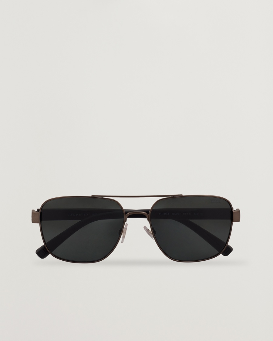 Herre | Pilotsolbriller | Polo Ralph Lauren | 0PH3154 Sunglasses Matte Gunmetal