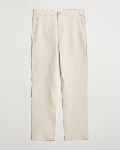 Herre | Klær | A Day's March | Madu Linen Trousers Oyster