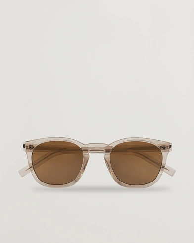 Saint Laurent SL 28 Sunglasses Beige – Beige