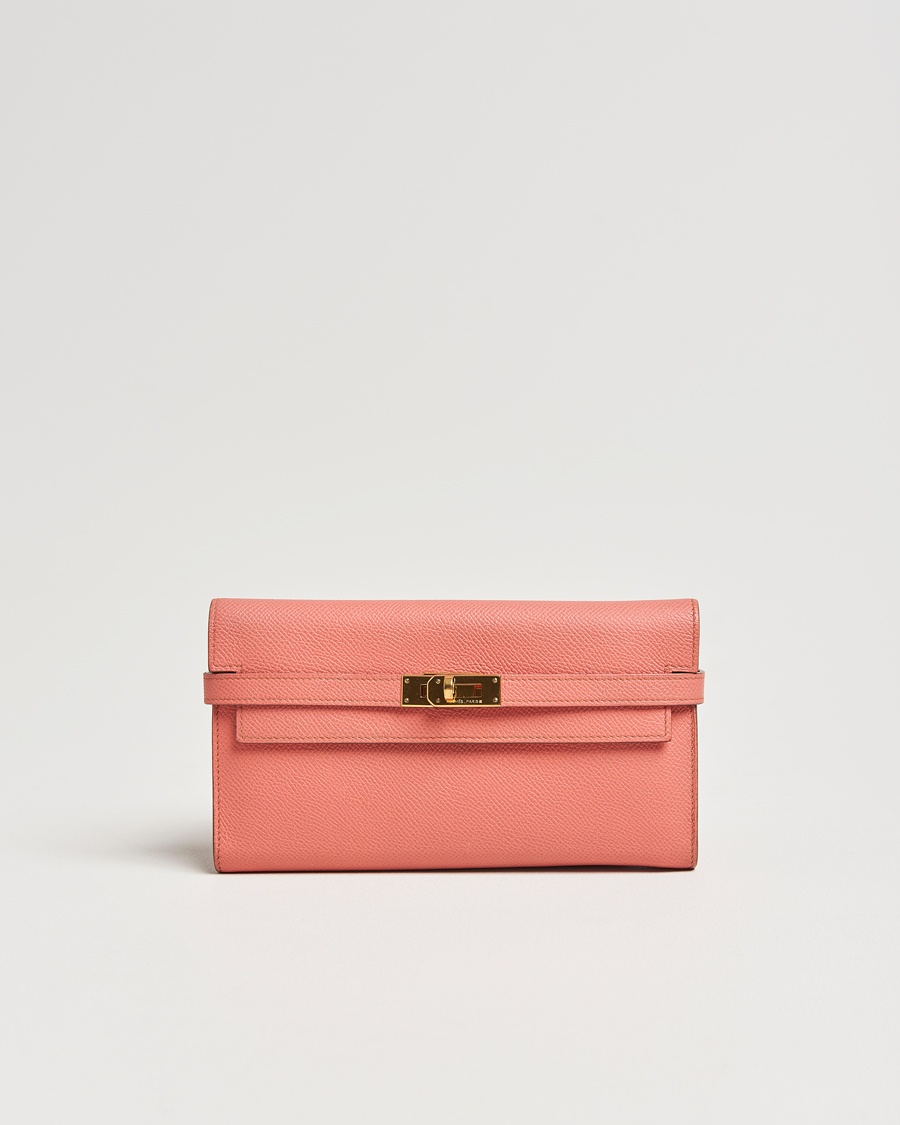 Herre | | Hermès Pre-Owned | Kelly Wallet Epsom Leather Pink